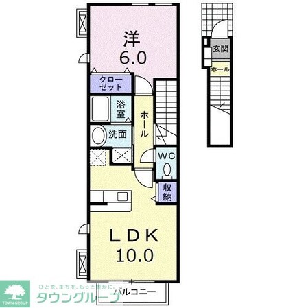 メゾン・アンジュの物件間取画像